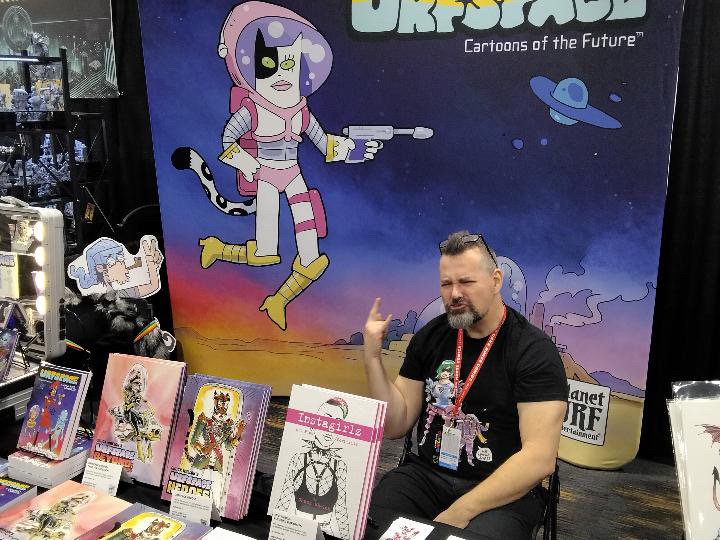 Chuck Whelon at Oakland Comic Con 2026
