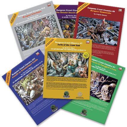 Early Dungeon Crawl Classics art by Chuck Whelon