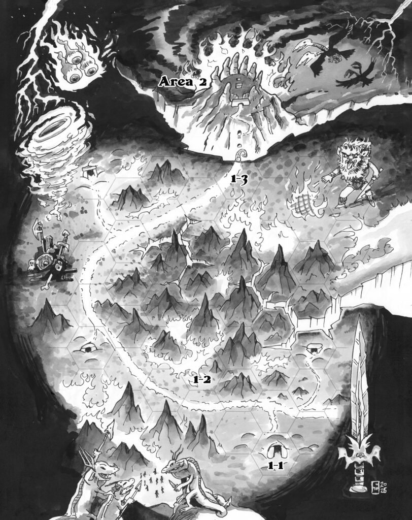 Pinball Crawl Classics Gorgar - Map 1